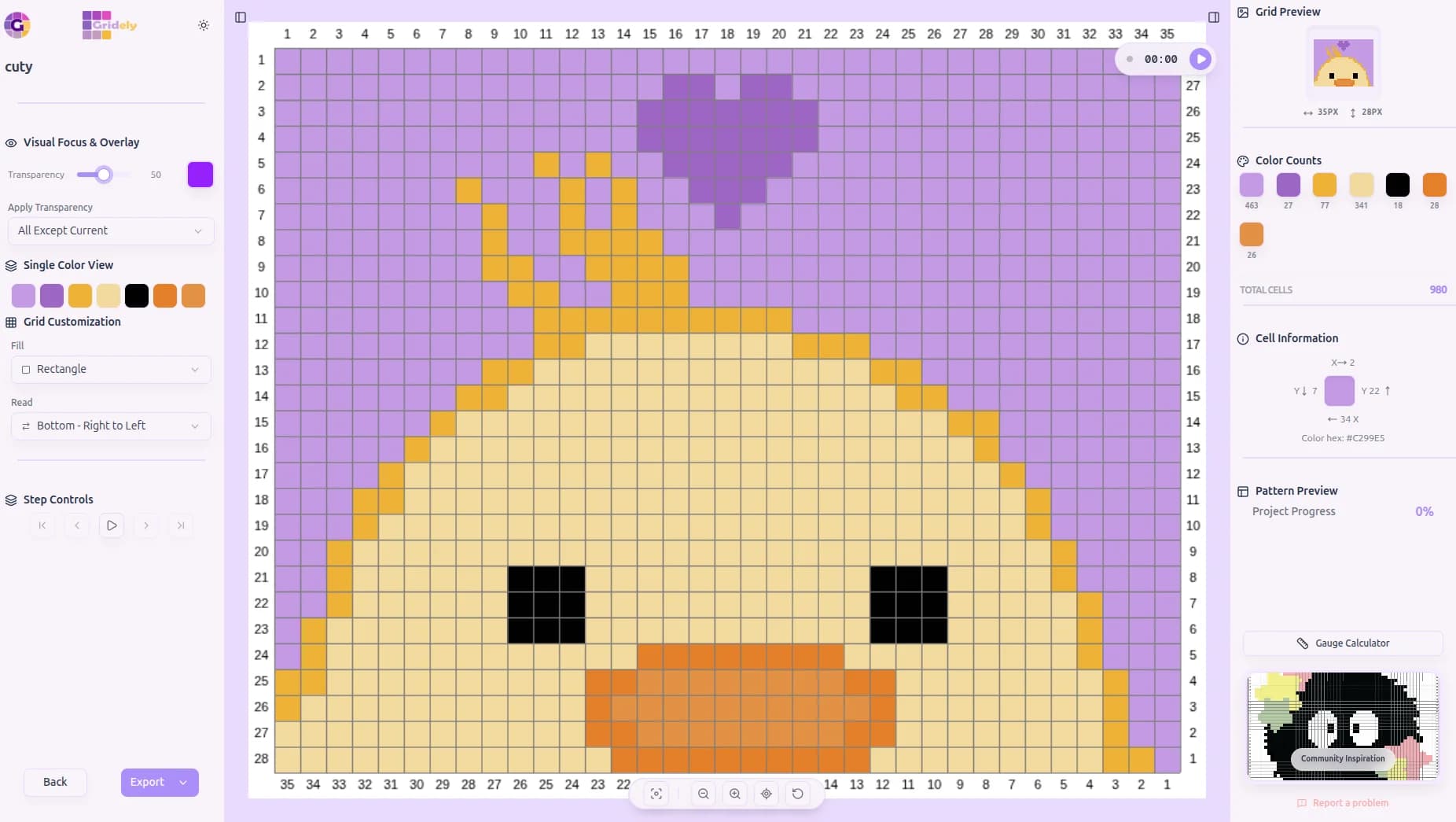3. Follow Your Pattern with Ease